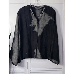 Black and White Women's Blouse